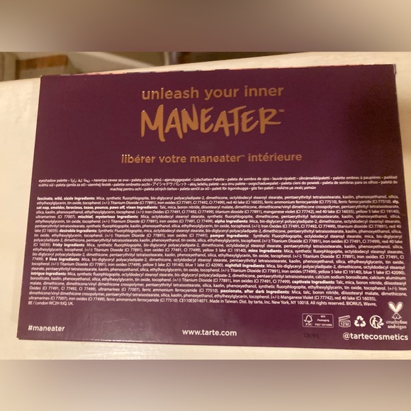 Tarte Maneater Nightfall 24 Color Eyeshadow Palette 0.84 Oz Total - New … - Picture 3 of 3